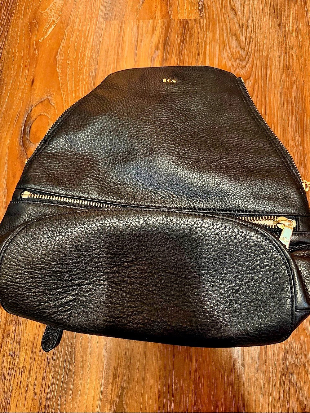 Ralph Lauren Black composition cow leather